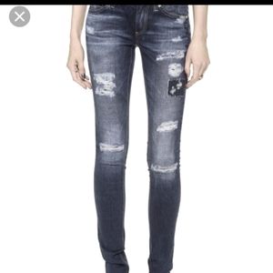 AG Digital Luxe Denim, Super Skinny Legging
